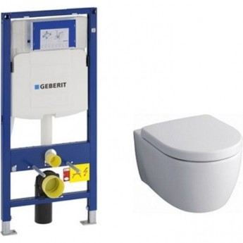 Комплект унитаз GEBERIT ICON 204060000 с инсталляцией GEBERIT 111.300.00.5