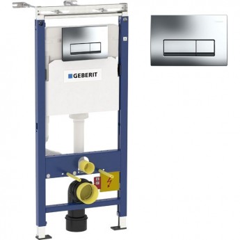 Система инсталляции GEBERIT DUOFIX 458.125.21.1 4 в 1 для унитазов с кнопкой смыва Система инсталляции GEBERIT DUOFIX 458.125.21.1 4 в 1 для унитазов с кнопкой смыва