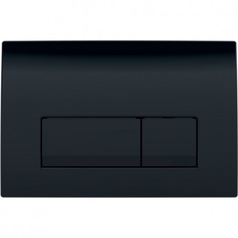 Смывная клавиша GEBERIT DELTA 51 115.105.DW.1 черный глянец Смывная клавиша GEBERIT DELTA 51 115.105.DW.1 черный глянец