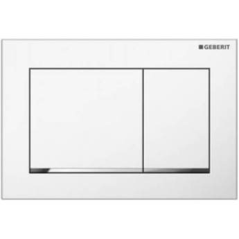 Смывная клавиша GEBERIT SIGMA 30 115.883.KJ.1 белый хром глянец Смывная клавиша GEBERIT SIGMA 30 115.883.KJ.1 белый хром глянец