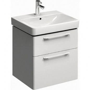 Тумба под раковину GEBERIT SMYLE 805060000 56 см белый глянец