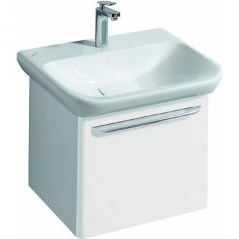 Тумба с раковиной GEBERIT MYDAY Y824060000+125460600 белый