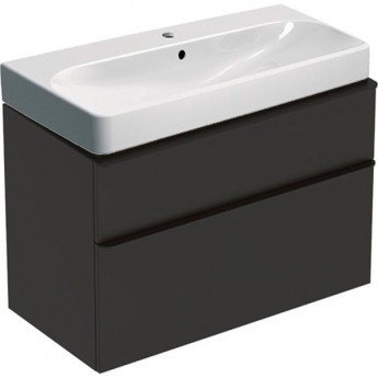 Тумба с умывальником GEBERIT SMYLE SQUARE 500.251.01.1+ 500.354.JK.1 90 см Тумба с умывальником GEBERIT SMYLE SQUARE 500.251.01.1+ 500.354.JK.1 90 см